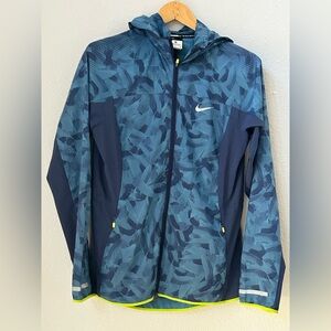 Spring/Summer Running/Hiking Lightweight Zip-Up; Hidden Pockets & Roll-Up Hoodie